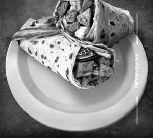 Aloo tikki wraps
