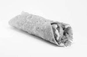 Malai Chicken Tikka Roll
