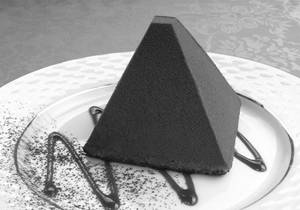 Chocolate Pyramid Pastry