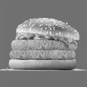 Double tikki burger