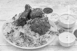 Tangdi Chicken Biryani