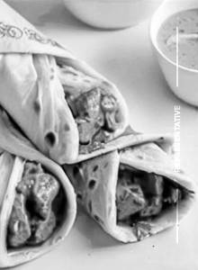 Butter Chicken Roll