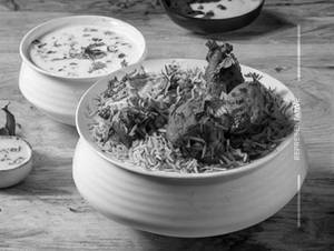 Chicken tikka biryani