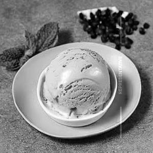 Black current special icecream