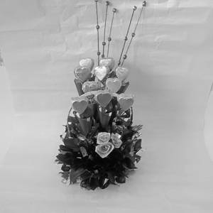 Golden Heart Chocolate Bouquet