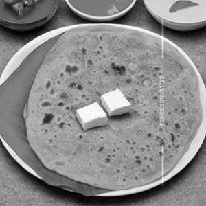 Paneer dhaniya adraki paratha