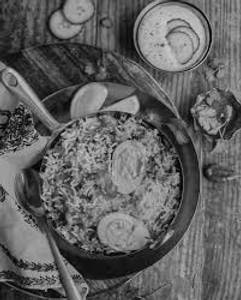 Egg Biryani [1 Egg] With Kushka
