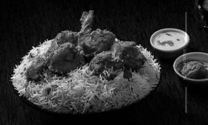 Chicken Lollipop Biryani