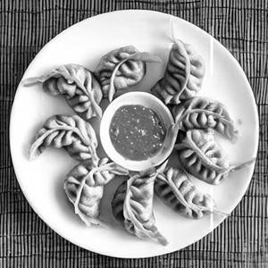 Chicken fried momo