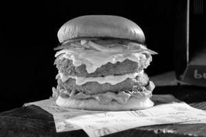 The Double Decker OG Veggie Burger