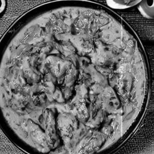 Mushroom Matar Methi Malai 	