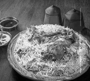 Chicken tandoori biryani