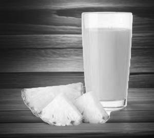 Pineapple Milk Shake
