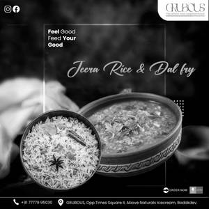 Dal Fry + Jeera Rice