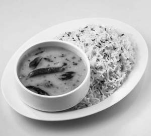 Dal fry + jeera rice