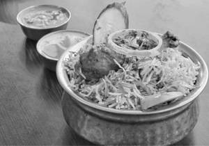 Pachimirchi Chicken Biryani