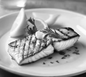 Grilled  Fish Lemon Butter Sauce