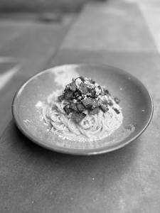 Carbonara, House–cured Pancetta