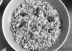 Mushroom Biryani