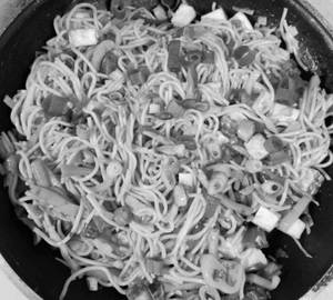 Paneer noodles