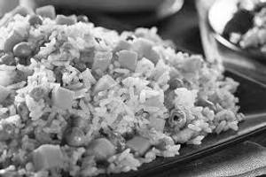 Veg fried rice chinese cuisine