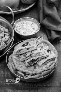 Aloo Pyaaz Paratha.