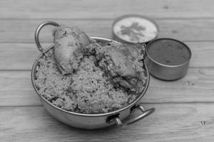 Dum Chicken Biryani