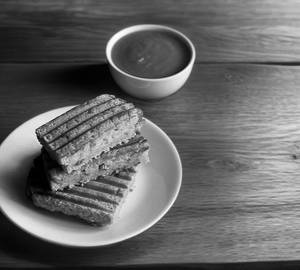 Cheese Aloo Matar Tosted Sandwich