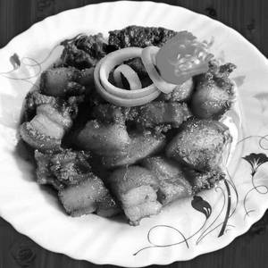 Pork dry fry [6 pieces]