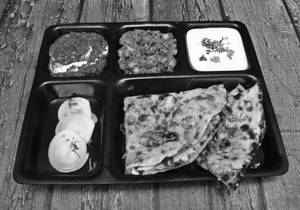Amritsari Kulcha Thali