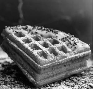 Nuts Overloaded Red Waffle
