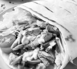 Arabian Rumali Peri Peri Chicken Shawarma