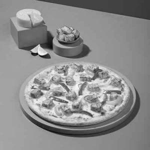 Paneer Tikka Pizza