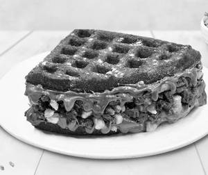 Choco Muesli Dark Waffle