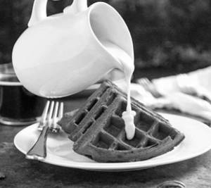 Milky Munch Red Waffle