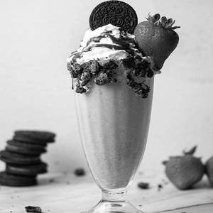 Oreo Strawberry Thickshake