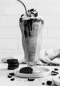 Oreo Brownie Thickshake