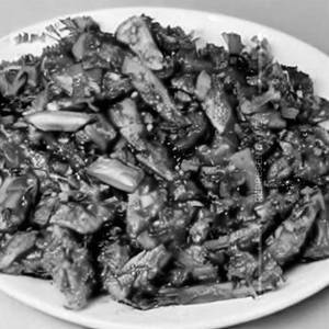 Veg garlic fried ric