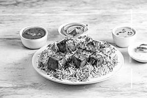 Paneer Tikka Biryani
