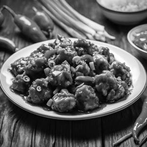 Chicken Manchurian Dry (8pcs)