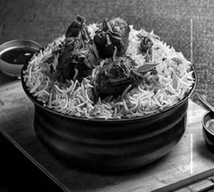Mutton hydrabadi biryani