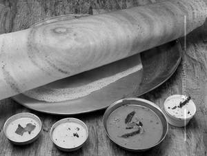 Schezwan sada Dosa