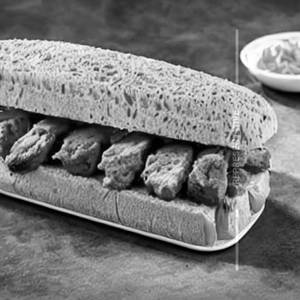 Pork Cheese Grill Sandwich