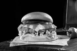 Korean Honey Gochujang Paneer Burger (Its extra Spicy)