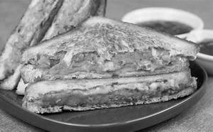 Aloo masala Grill Sandwich