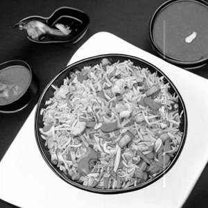 Tom yum chicken fried rice