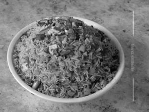 Machurian fried rice