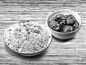 Manchurian Fried Rice [Chicken]