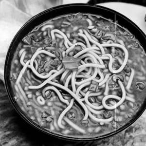 Mushroom Noodles Soup