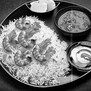 Prawns Schezwan Stewed Rice